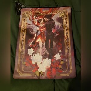 Fairyloot These Violent Delights Chloe Gong Zippered Booksleeve NWT
